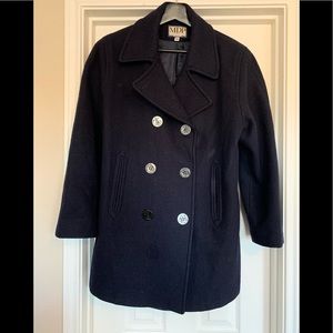 Wool Navy Peacoat!